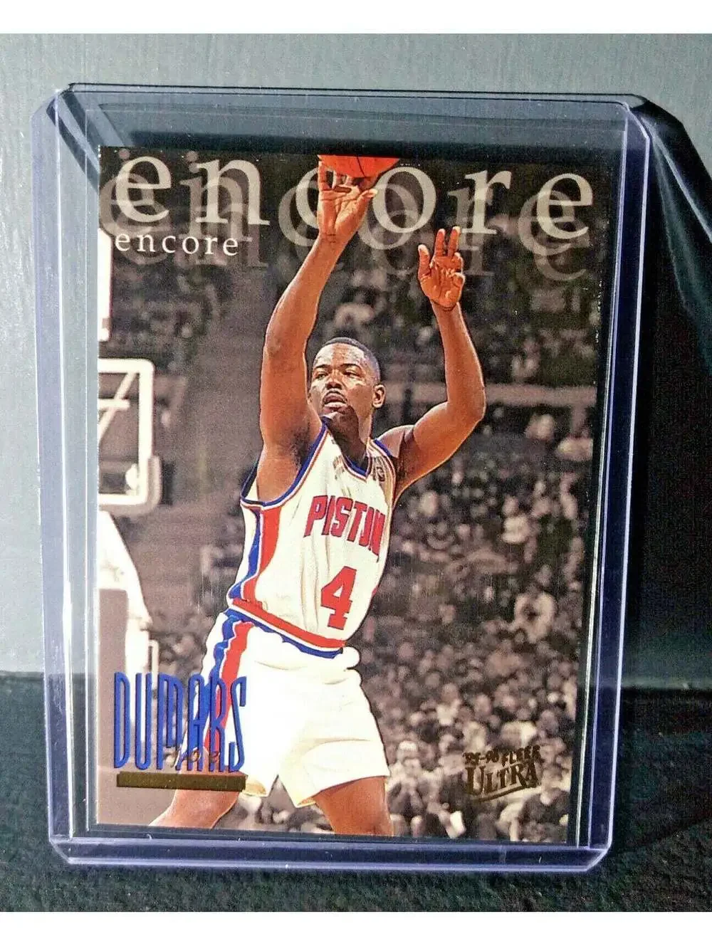 1995-96 Joe Dumars #307 Ultra Encore Basketball Card